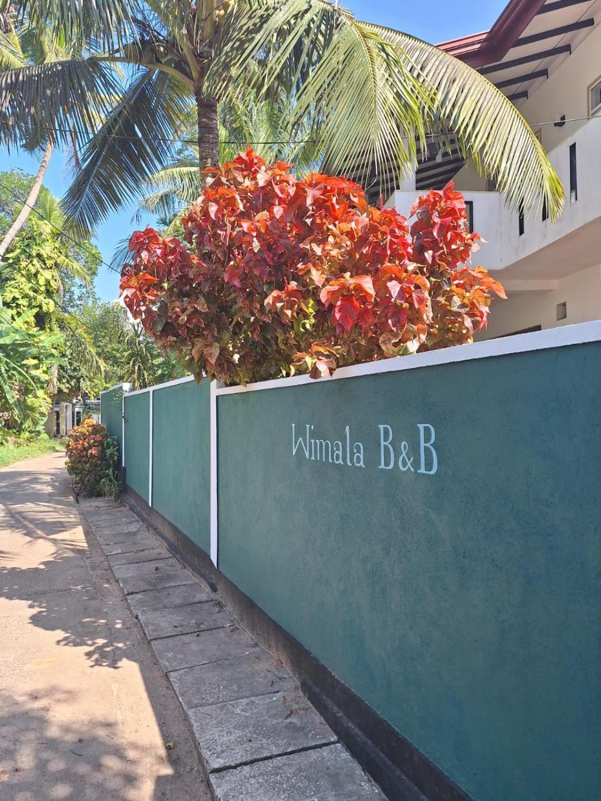 Wimala B&B ベントータ エクステリア 写真